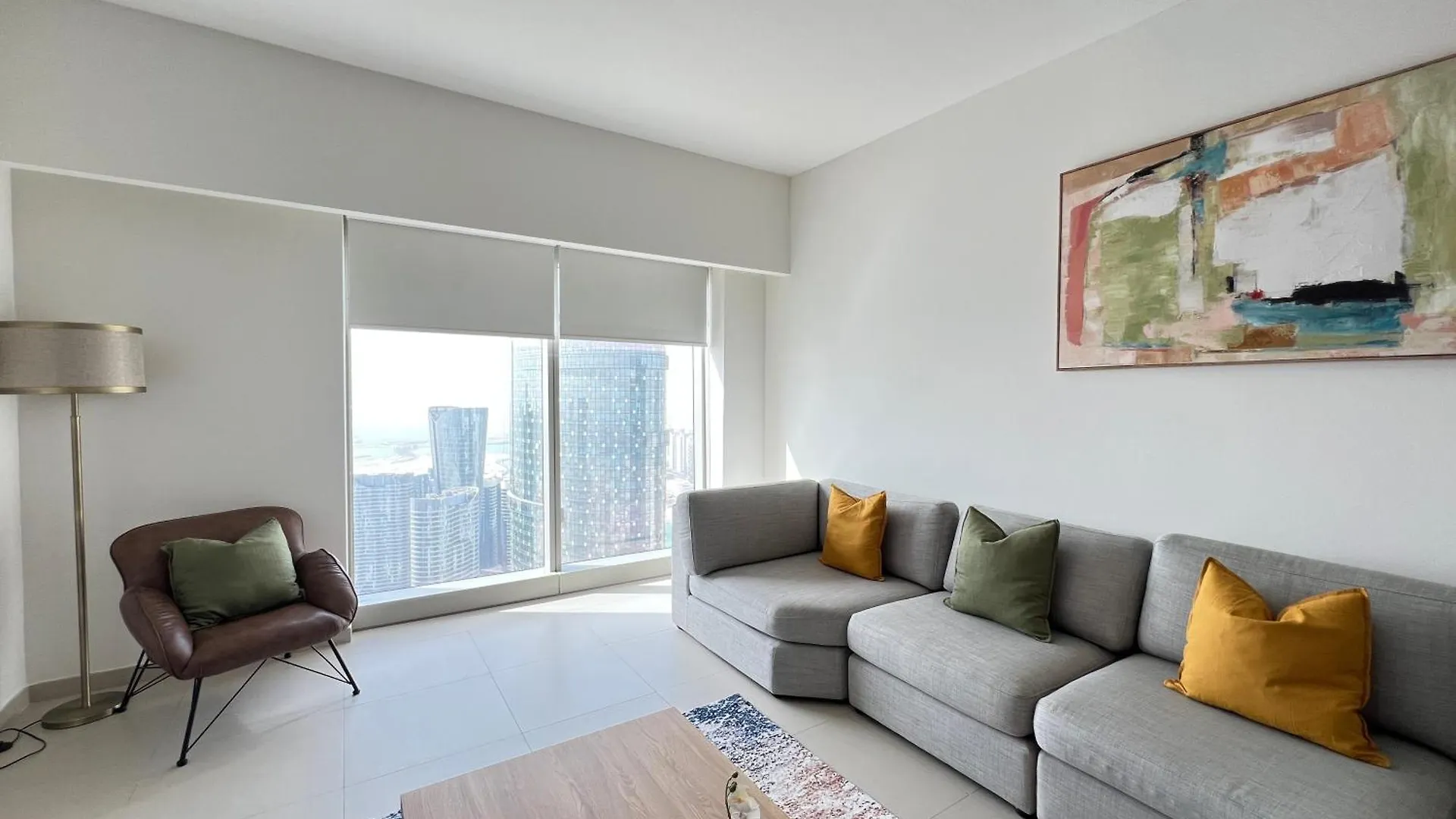 Highfloor 3Br Plus Maids Gatetower 阿布扎比