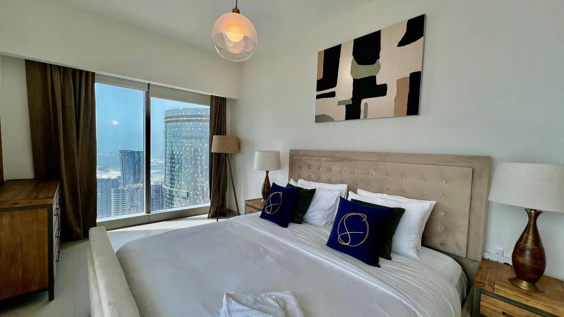 Highfloor 3Br Plus Maids Gatetower 阿布扎比