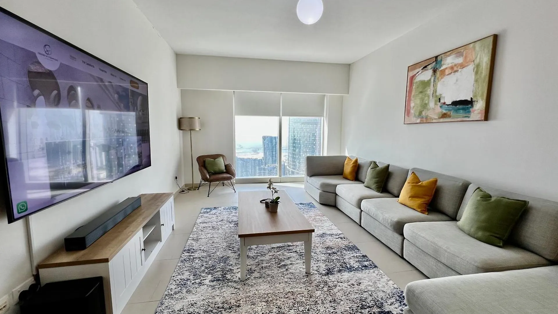 Highfloor 3Br Plus Maids Gatetower Abu Dzabi Egyesült Arab Emírségek