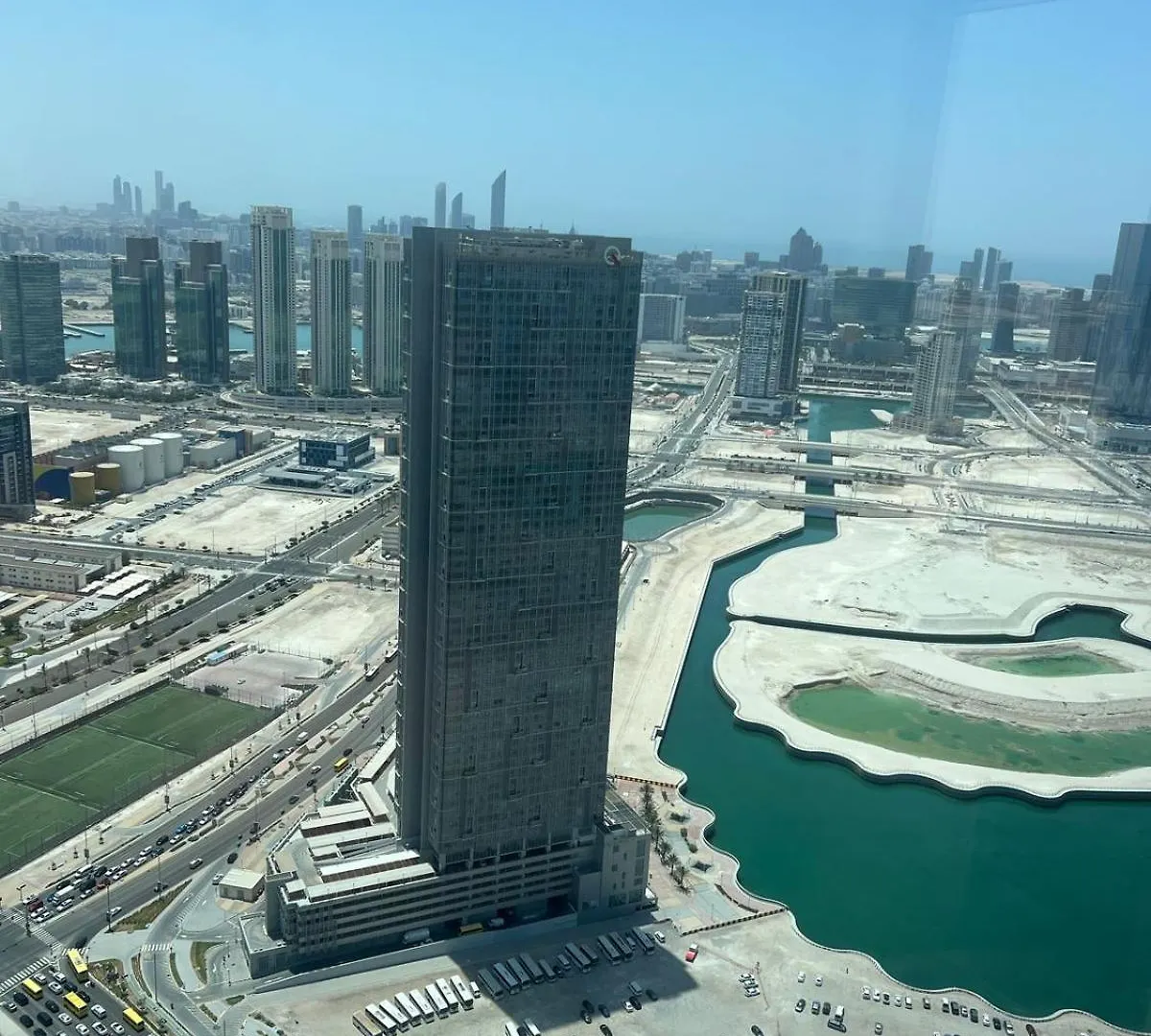Highfloor 3Br Plus Maids Gatetower Abu Dzabi Apartman